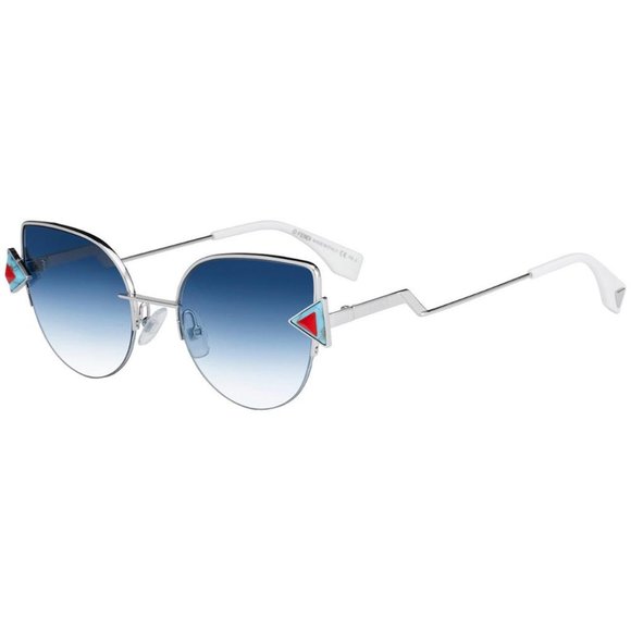 Fendi Stylish Blue Gradient Sunglasses - Picture 3 of 4